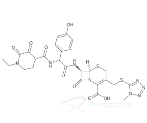 Graphic representation of the active ingredient's molecular structure